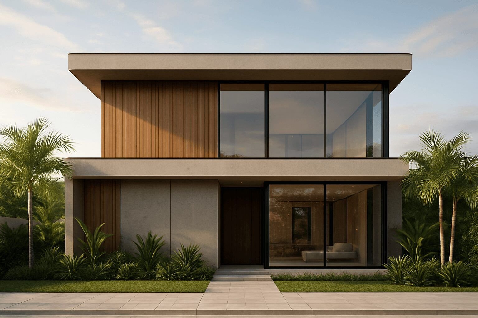 projeto personalizado fachada sobrado